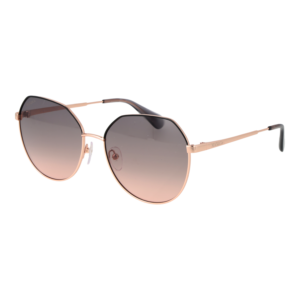 Max & Co Panto Sonnenbrille MO0060 5833B in Rosé Gold – 45° Seitenansicht