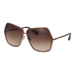 Max Mara Quadrat Sonnenbrille MM0054 6148F in Bronze – 45° Seitenansicht