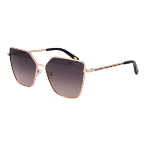 Skechers Schmetterling Sonnenbrille SE6212 5828D in Rosé Gold – 45° Seitenansicht