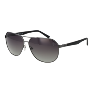 Timberland Pilotenbrille Sonnenbrille TB9298 6206D in Gunmetal – 45° Seitenansicht