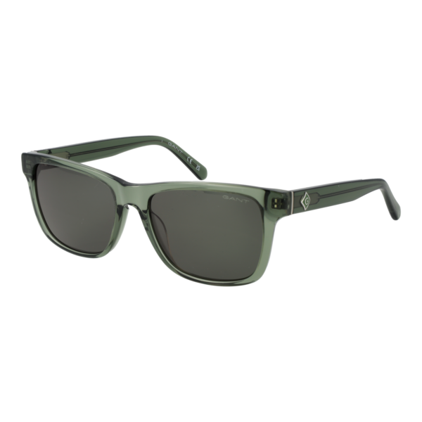Gant Quadrat Sonnenbrille GA7227 5696N in Grün – 45° Seitenansicht