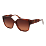 Max & Co Schmetterling Sonnenbrille MO0075 5552F in Braun – 45° Seitenansicht