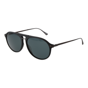 Web Pilotenbrille Sonnenbrille WE0345 5802D in Schwarz – 45° Seitenansicht