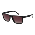 Skechers Rechteck Sonnenbrille SE6268 5602H in Schwarz – 45° Seitenansicht