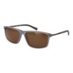 Harley-Davidson Rechteck Sonnenbrille HD0979X 5920H in Grau – 45° Seitenansicht