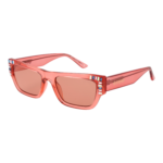 Guess Rechteck Sonnenbrille GU7902 5374S in Rosa – 45° Seitenansicht
