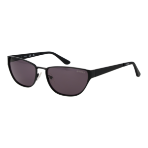 Guess Rechteck Sonnenbrille GU7903 5701A in Schwarz – 45° Seitenansicht