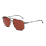 Guess Pilotenbrille Sonnenbrille GU8276 5820E in Grau – 45° Seitenansicht