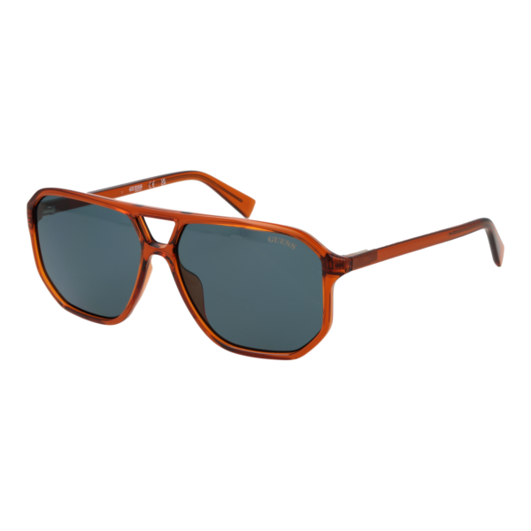 Guess Pilotenbrille Sonnenbrille GU8276 5844V in Orange – 45° Seitenansicht