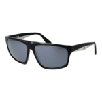 BMW Quadrat Sonnenbrille BW0051-H 6102C in Schwarz – 45° Seitenansicht