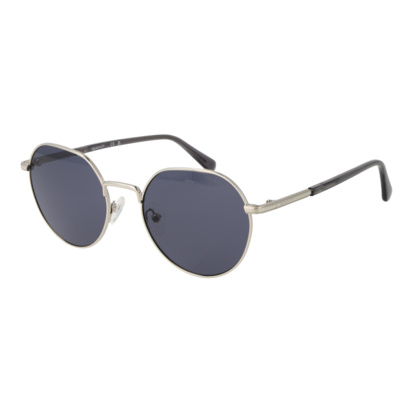 Gant Panto Sonnenbrille GA7233 5316A in Silber – 45° Seitenansicht
