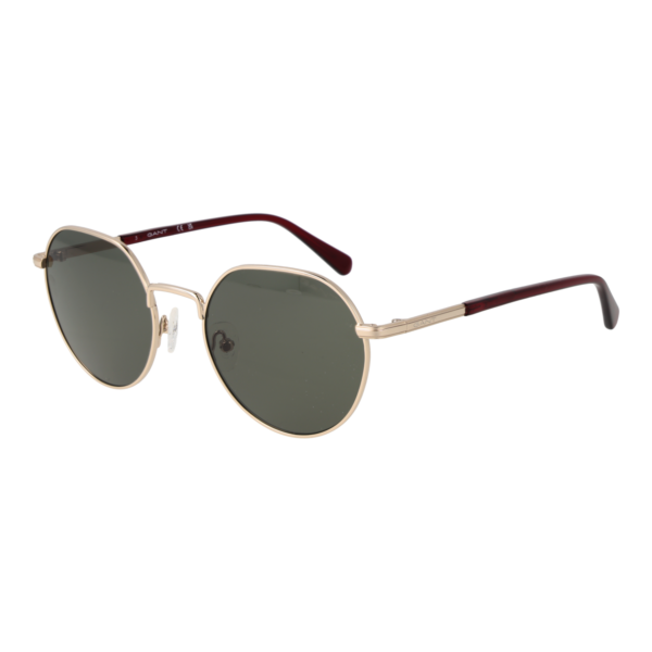 Gant Panto Sonnenbrille GA7233 5332N in Gold – 45° Seitenansicht