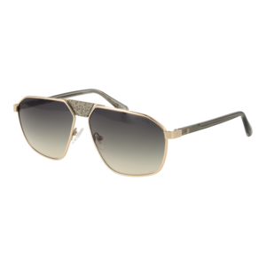 Guess Pilotenbrille Sonnenbrille GU00086 5932P in Gold – 45° Seitenansicht