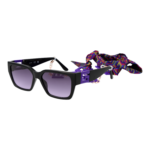 Guess Katzenaugen Sonnenbrille GU7916 5583Z in Schwarz – 45° Seitenansicht