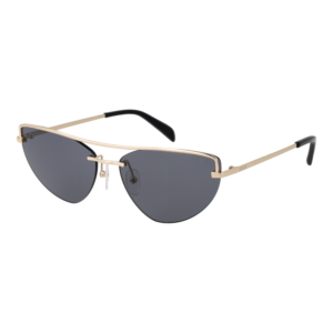 Pucci Katzenaugen Sonnenbrille EP0226 5932A in Gold – 45° Seitenansicht