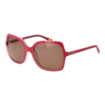 Skechers Quadrat Sonnenbrille SE6293 5972H in Rosa – 45° Seitenansicht