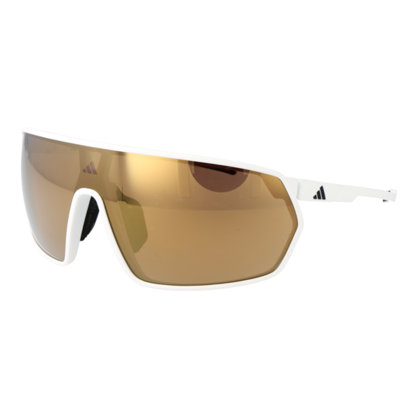 Adidas Sport Sonnenbrille SP0088 0024G – 45° Seitenansicht Adidas Sport Sport Sonnenbrille SP0088 0024G in Weiß – 45° Seitenansicht