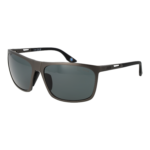 BMW Rechteck Sonnenbrille BW0058-H 6309A in Gunmetal – 45° Seitenansicht