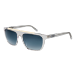 Guess Rechteck Sonnenbrille GU00122 5726W in Transparent – 45° Seitenansicht
