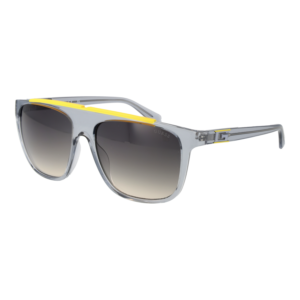 Guess Quadrat Sonnenbrille GU00123 5820B in Grau – 45° Seitenansicht