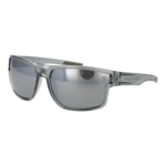 Timberland Rechteck Sonnenbrille TB00016 6520D in Grau – 45° Seitenansicht