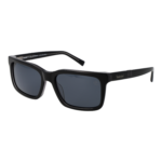 Timberland Rechteck Sonnenbrille TB00021 5701D in Schwarz – 45° Seitenansicht