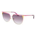 Guess Schmetterling Sonnenbrille GU00132 5883Z in Rosé Gold – 45° Seitenansicht