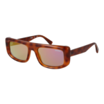 Guess Rechteck Sonnenbrille GU00138 5353C in Braun – 45° Seitenansicht
