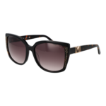 Marciano by Guess Schmetterling Sonnenbrille GM00013 5905B in Braun – 45° Seitenansicht