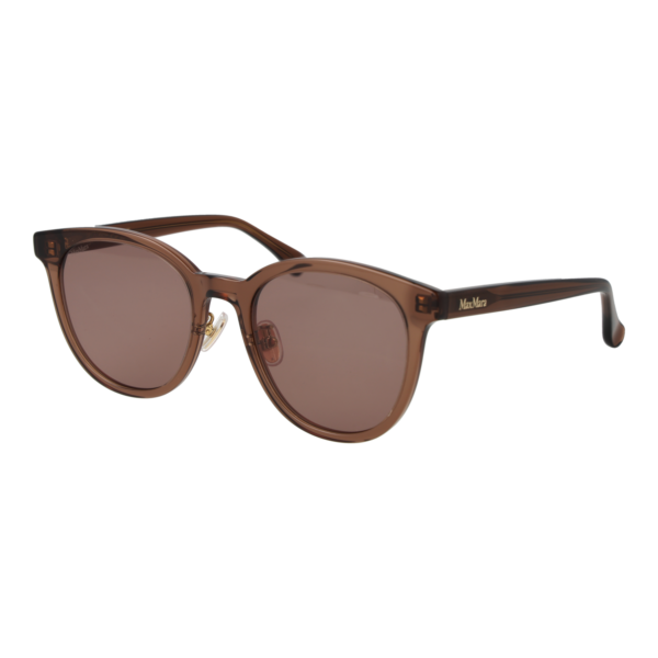 Max Mara Panto Sonnenbrille MM0106-K 5445E in Braun – 45° Seitenansicht