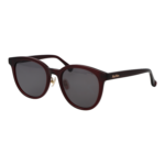 Max Mara Panto Sonnenbrille MM0106-K 5469A in Burgunder – 45° Seitenansicht