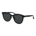 Max Mara Panto Sonnenbrille MM0107-K 5501A in Schwarz – 45° Seitenansicht