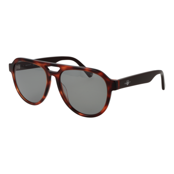 Gant Pilotenbrille Sonnenbrille GA00010 5654N in Braun – 45° Seitenansicht