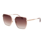 Gant Quadrat Sonnenbrille GA00011 5628F in Rosé Gold – 45° Seitenansicht