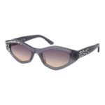 Marciano by Guess Oval Sonnenbrille GM00017 5320B in Grau – 45° Seitenansicht