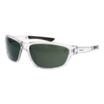 Timberland Rechteck Sonnenbrille TB00024 6426R in Transparent – 45° Seitenansicht