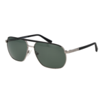 Timberland Pilotenbrille Sonnenbrille TB00027 6008R in Grau – 45° Seitenansicht