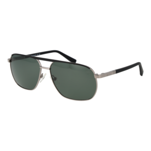 Timberland Pilotenbrille Sonnenbrille TB00027 6008R in Grau – 45° Seitenansicht