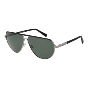 Timberland Pilotenbrille Sonnenbrille TB00028 6108R in Silber – 45° Seitenansicht