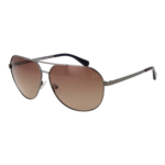 Timberland Pilotenbrille Sonnenbrille TB00029 6506H in Gunmetal – 45° Seitenansicht