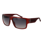 Guess Quadrat Sonnenbrille GU00165 5966B in Rot – 45° Seitenansicht