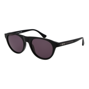 Web Rund Sonnenbrille WE0377 5105A in Schwarz – 45° Seitenansicht