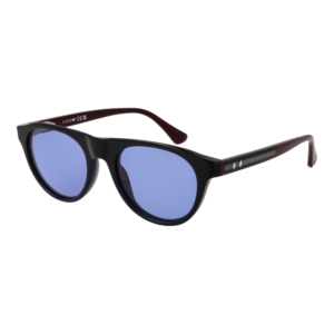 Web Panto Sonnenbrille WE0377 5192V in Blau – 45° Seitenansicht