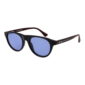 Web Panto Sonnenbrille WE0377 5192V in Blau – 45° Seitenansicht