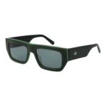 Gant Rechteck Sonnenbrille GA00013 5498N in Grün – 45° Seitenansicht