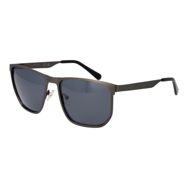Gant Quadrat Sonnenbrille GA00014 5809A in Grau – 45° Seitenansicht