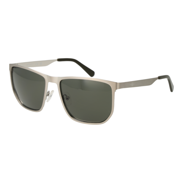 Gant Quadrat Sonnenbrille GA00014 5817N in Silber – 45° Seitenansicht