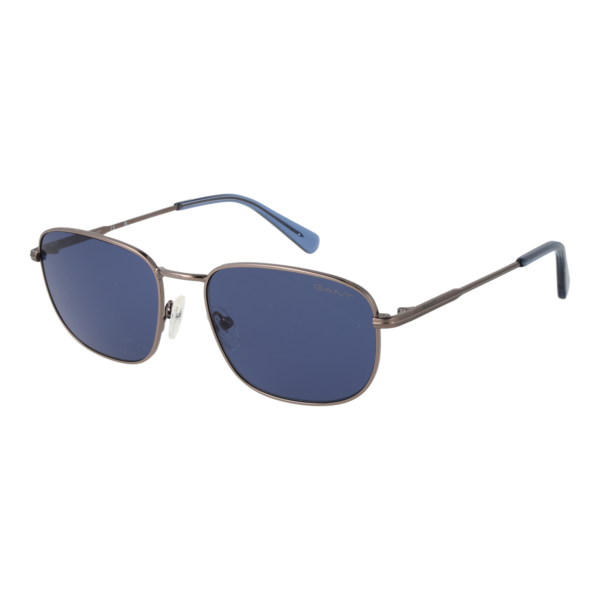 Gant Rechteck Sonnenbrille GA00018 5612V in Gunmetal – 45° Seitenansicht
