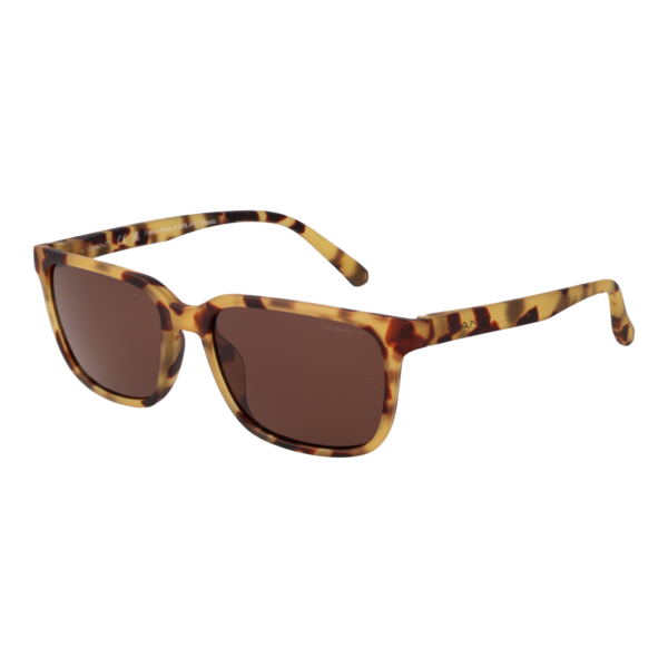 Gant Rechteck Sonnenbrille GA00019 5553E in Mehrfarbig – 45° Seitenansicht