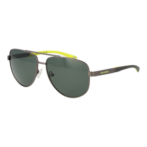 Skechers Pilotenbrille Sonnenbrille SE00038 5809R in Gunmetal – 45° Seitenansicht